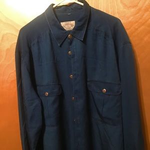 Vintage Armani Jeans Button down with metal button